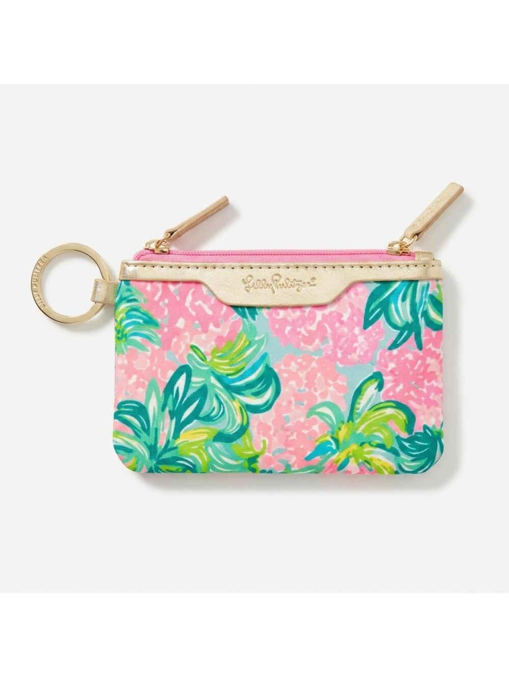 Lilly Pulitzer Multi-Color Key Ring Wallet